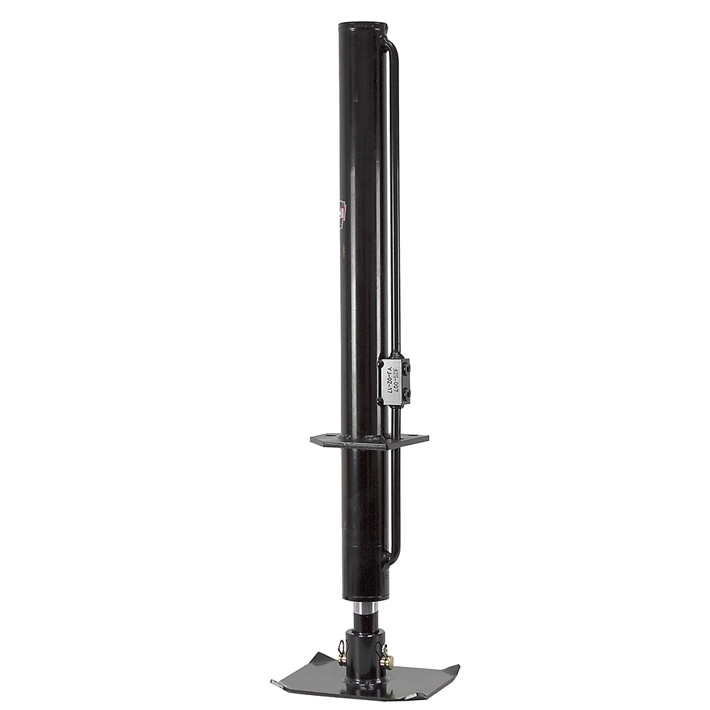 HAKU BLACK×CLEAR 7000 Pound Stillwell Hydraulic Trailer Tongue Jack 325007